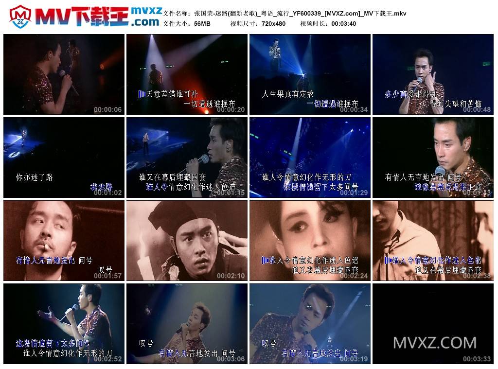 张国荣-迷路(翻新老歌)_粤语_流行_YF600339